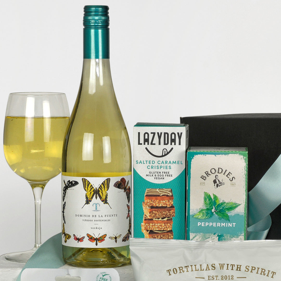 Gluten Free Gift Box With Wine