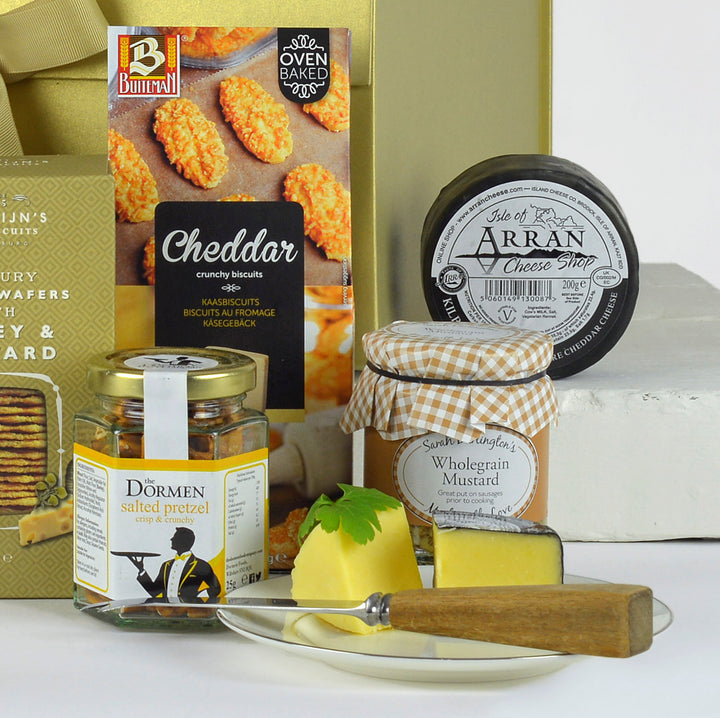 Luxury Red Wine & Cheese Hamper