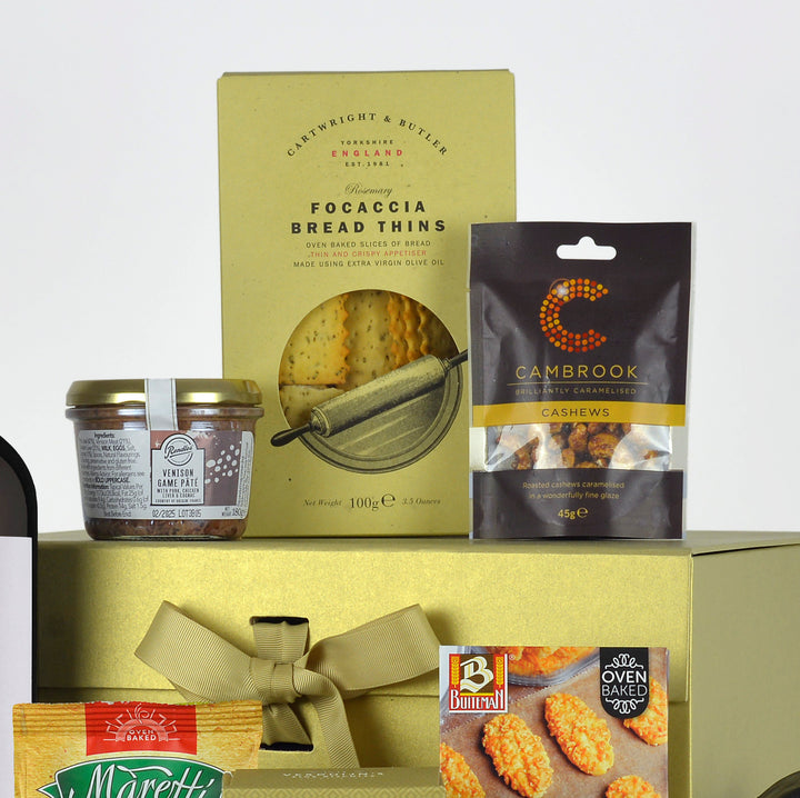 Luxury Red Wine & Cheese Hamper