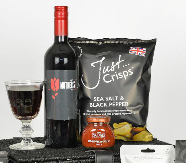 Special Occasion Red Wine and Cheese Hamper