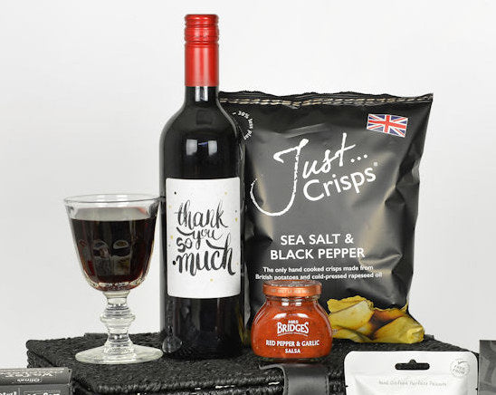 Special Occasion Red Wine and Cheese Hamper