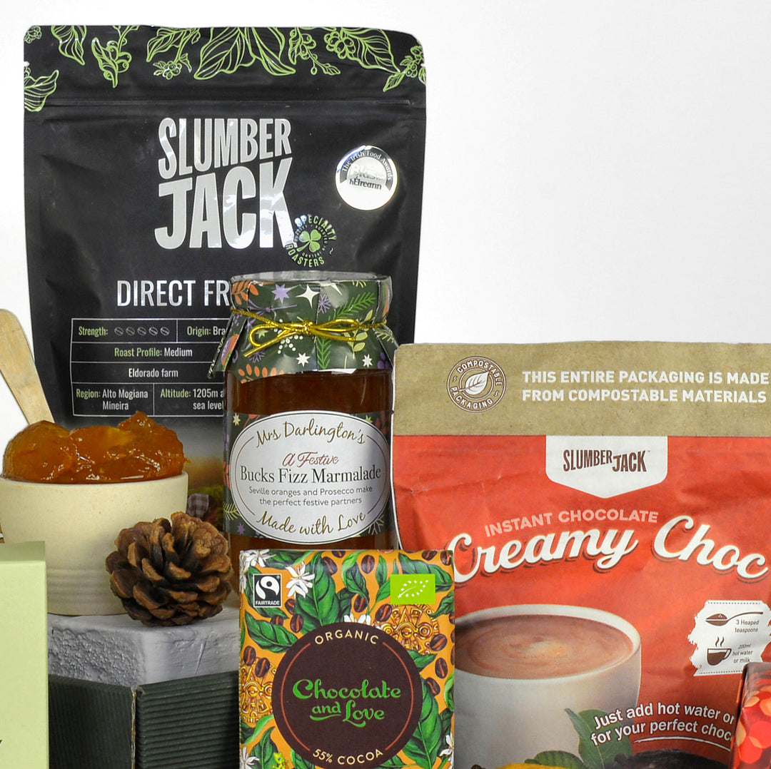 Sustainable Christmas Tea and Coffee Gift Hamper